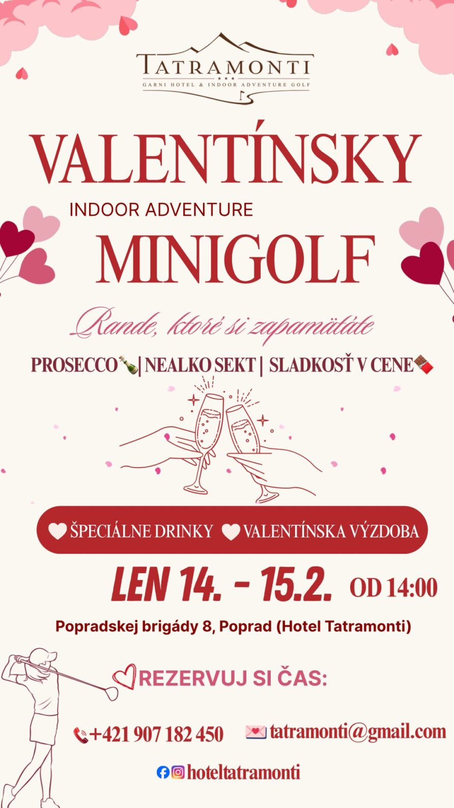 Valentínsky Indoor Adventure Minigolf